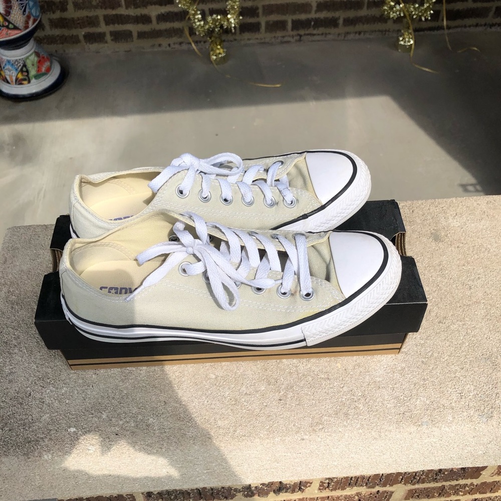 Tan Converse